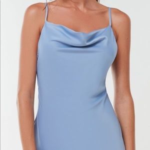 urban outfitters mallory blue dress